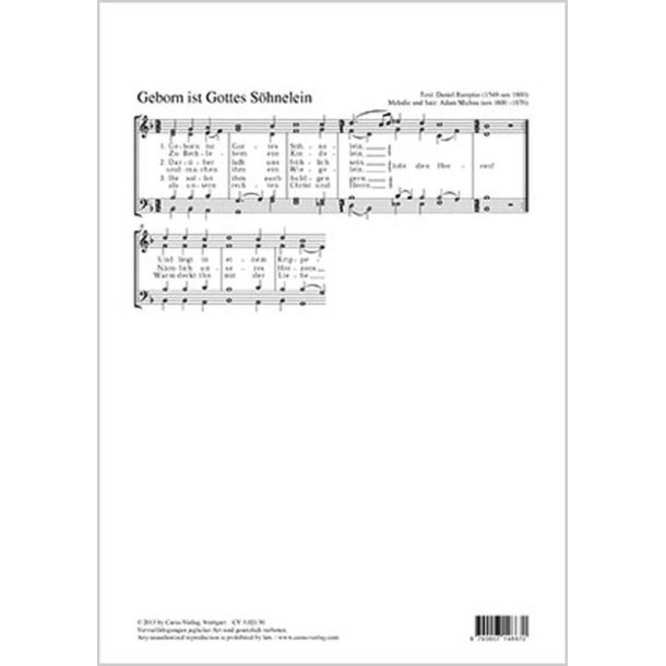 Geborn ist Gottes S&ouml;hnelein