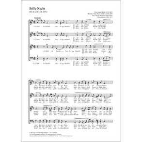 Stille Nacht : D-Dur