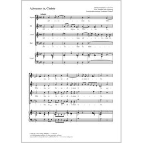 Adoramus te, Christe : d-Moll