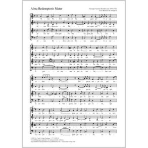 Alma Redemptoris mater : a-Moll