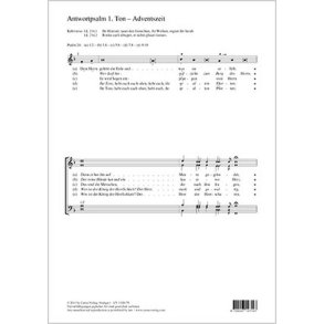 Antwortpsalm 1. Ton - Adventszeit
