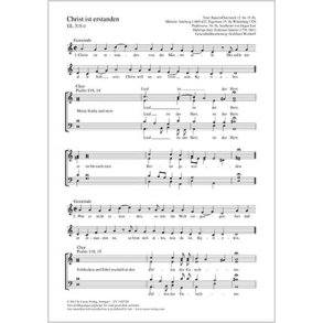 Christ ist erstanden : dorisch