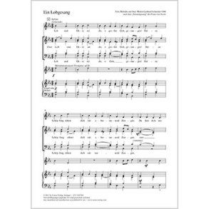 Ein Lobgesang : Es-Dur