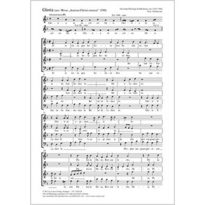 Gloria : aus: Missa Aeterna Christi munera