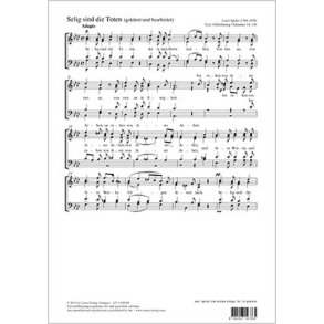 Selig sind die Toten : As-Dur