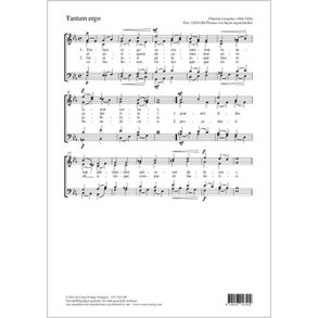 Tantum ergo [Sakrament der Liebe Gottes] : Es-Dur