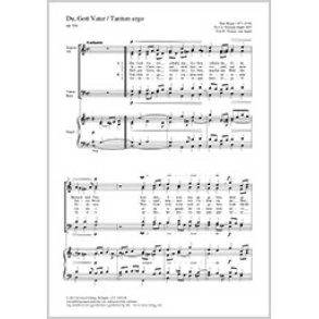 Du, Gott Vater : Tantum ergo