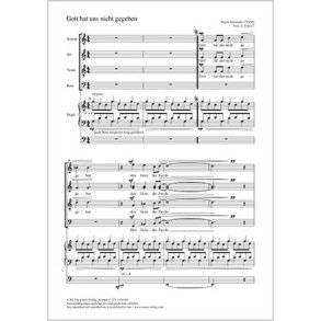 Gott hat uns nicht gegeben