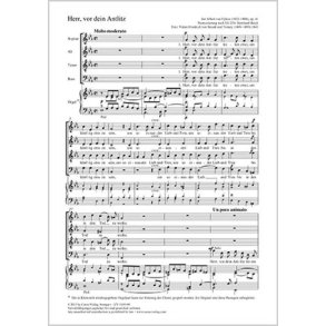 Herr, vor dein Antlitz : Es-Dur