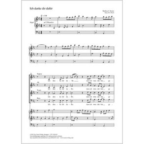 Ich danke dir dafür