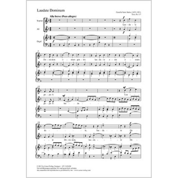 Laudate Dominum : F-Dur