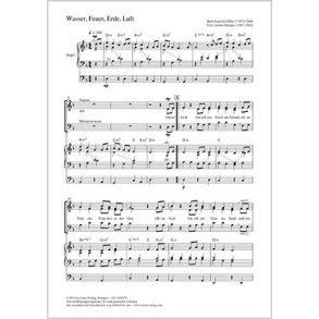 Wasser, Feuer, Erde, Luft : d-Moll