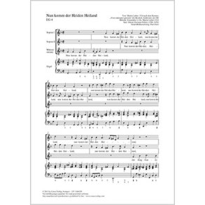 Nun komm, der Heiden Heiland : g-Moll