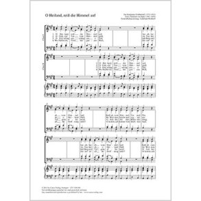 O Heiland, reiß die Himmel auf