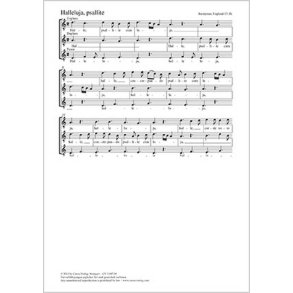 Halleluja, psallite : dorisch