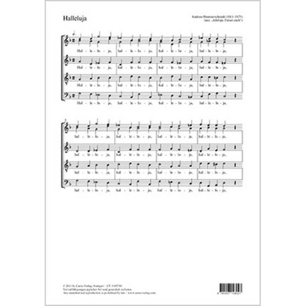 Halleluja : aus: Alleluja. Freuet euch