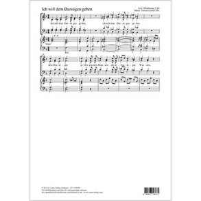 Ich will dem Durstigen geben