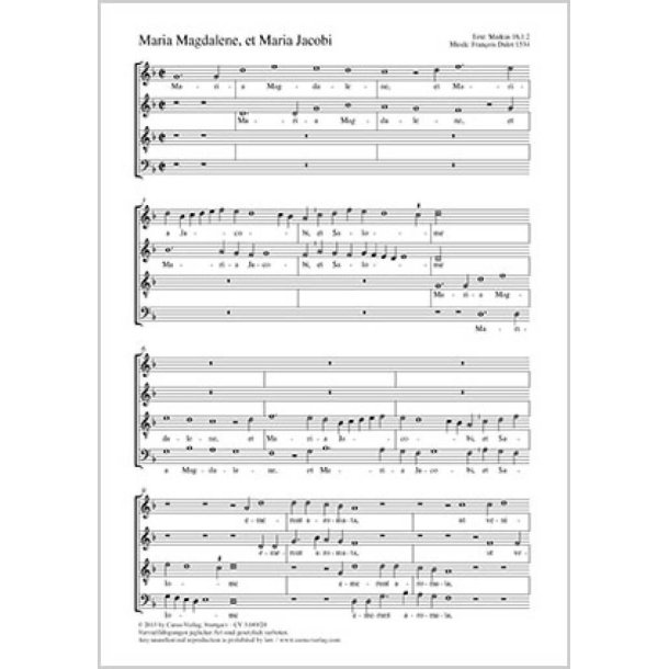 Maria Magdalene, et Maria Jacobi : dorisch