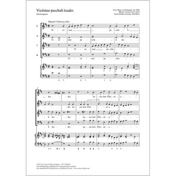 Victimae paschali laudes : Ostersequenz