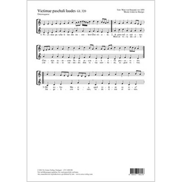 Victimae paschali laudes : Ostersequenz