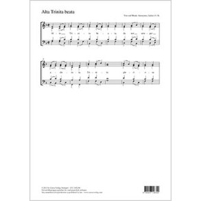 Alta trinita beata : Dreifach Wesen