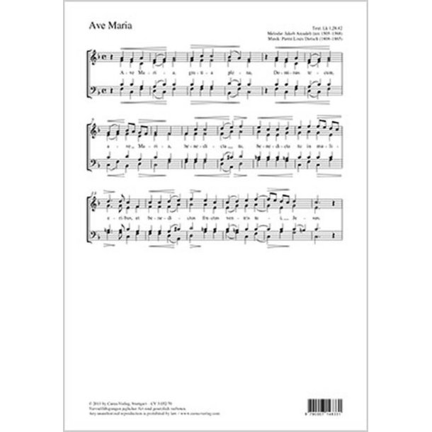 Ave Maria : F-Dur