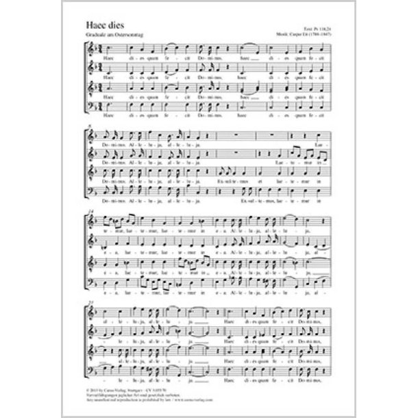 Haec dies : Graduale am Ostersonntag