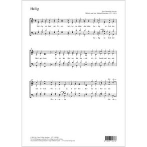 Heilig ist Gott der Vater : F-Dur