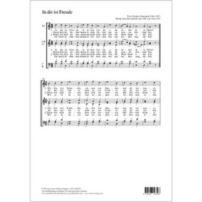 In dir ist Freude : G-Dur