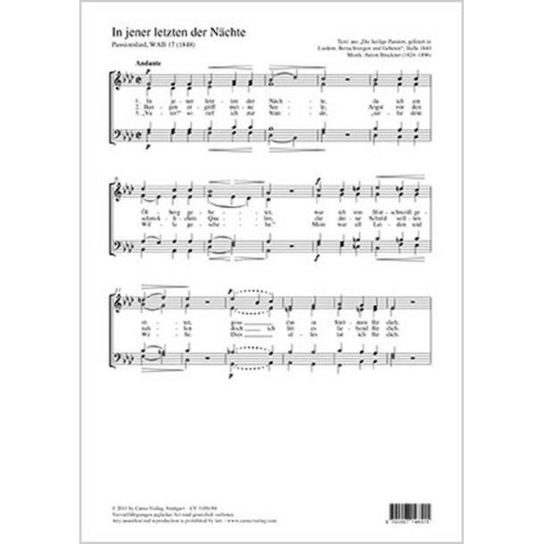 In jener letzten der N&auml;chte : f-Moll