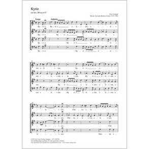 Kyrie : aus: Missa in G