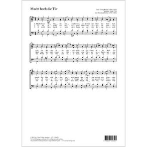 Macht hoch die Tür : G-Dur