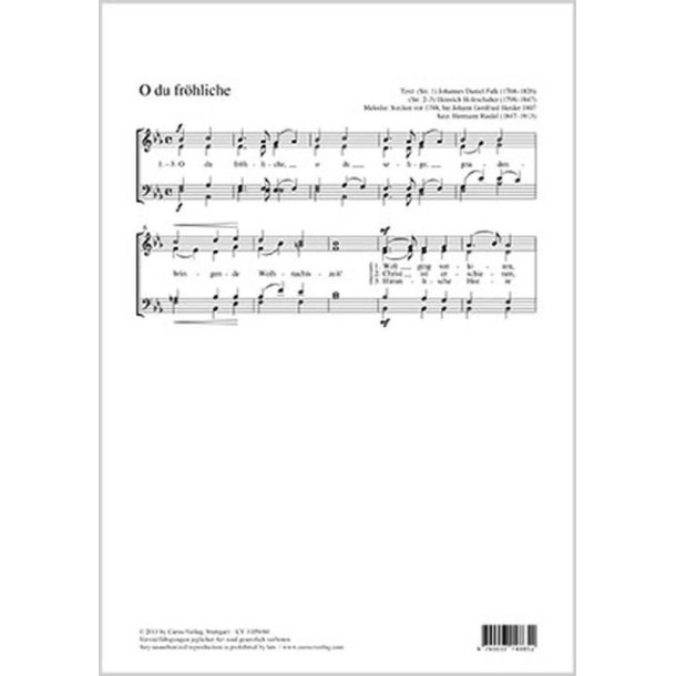 O du fr&ouml;hliche : Es-Dur