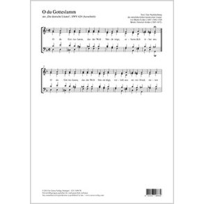 O du Gotteslamm : aus: Die deutsche Litanei