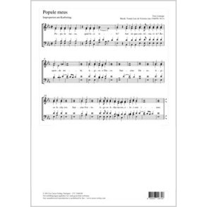 Popule meus : Improperien am Karfreitag