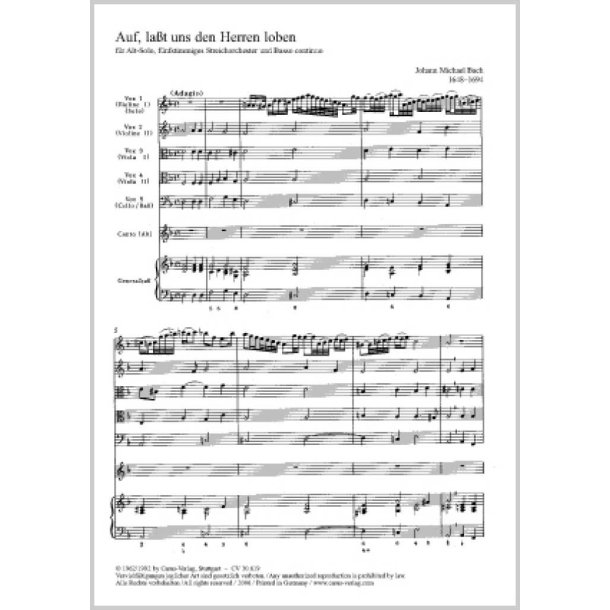 Auf, la&szlig;t uns den Herren loben