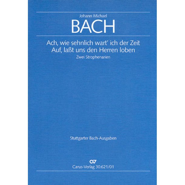 Bach, J.M.: Zwei Strophenarien