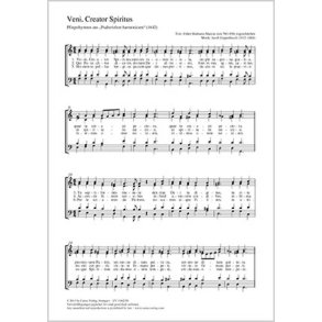 Veni, Creator Spiritus : Pfingsthymnus aus Psalteriolum harmonicum 1642