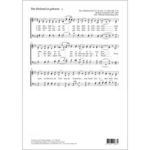 Der Heiland ist geboren : Es-Dur