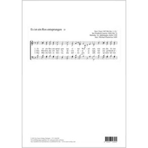 Es ist ein Ros entsprungen : F-Dur