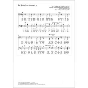 Ihr Kinderlein, kommet : D-Dur