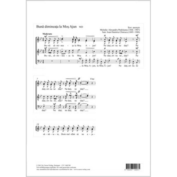 Buna dimineata la Mos Ajun : B-Dur