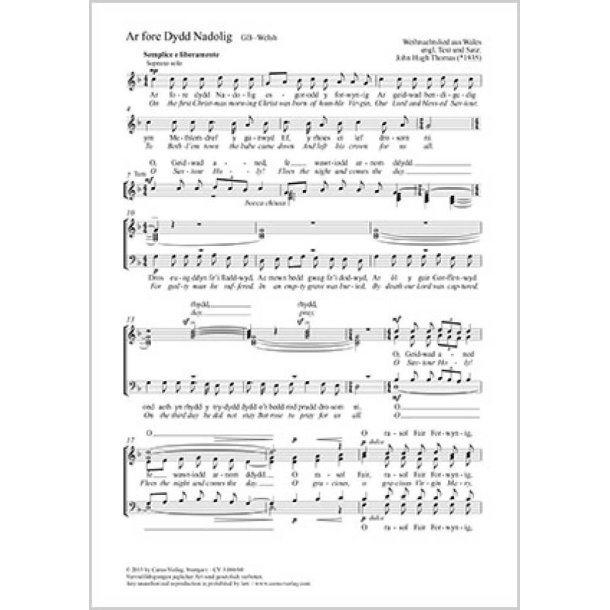 Ar fore Dydd Nadolig