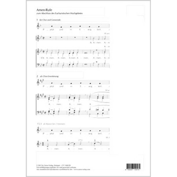 Amen-Ruf : zum Abschluss des Eucharistischen Hochgebetes