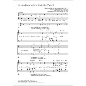 Mit seinen Flügeln beschirmt dich der Herr : F-Dur