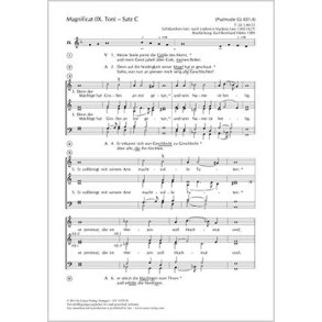 Magnificat : im IX.Ton