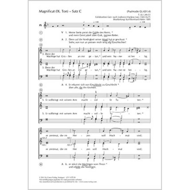 Magnificat : im IX.Ton