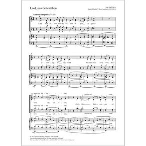 Lord, now lettest thou