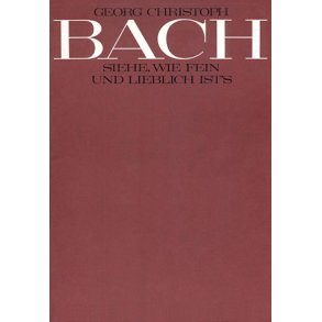 Siehe, wie fein und lieblich ist's