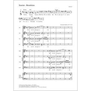 Sanctus - Benedictus : G-Dur